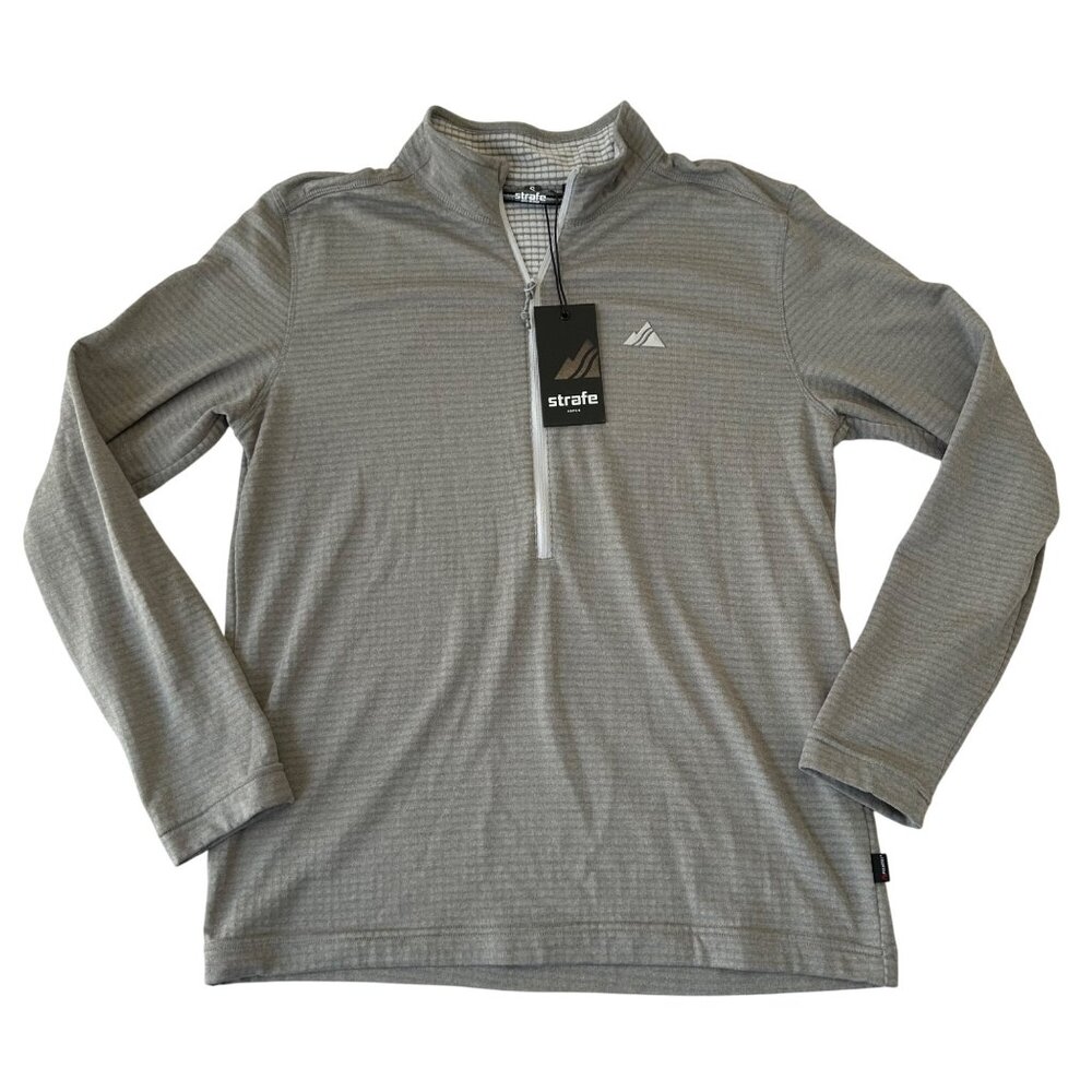 Strafe Mens Basecamp Half-Zip Polartec Fleece Lightweight Sweatshirt NWT Size S
